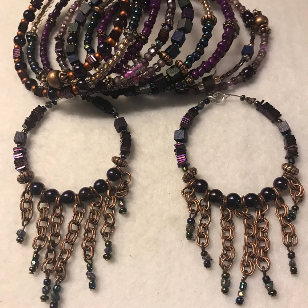 Magnificently Mystical Bracelet & Earrings